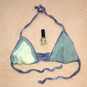 Crochet bikini top